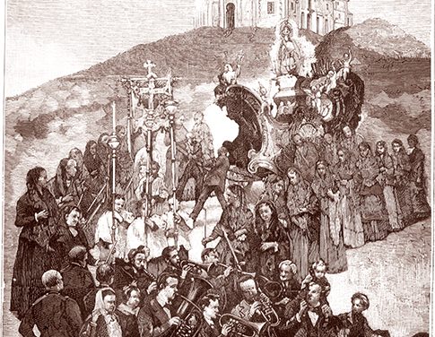 Procesión de la Virgen de los Ángeles