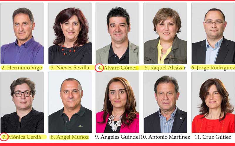 Alta tensión entre los ‘compis’ del PSOE